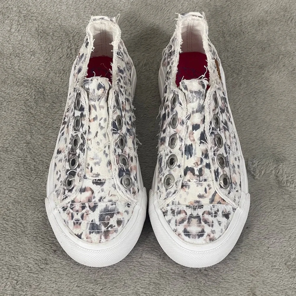 Blowfish Malibu Kids Girls Play-t Sneaker, Gray Paper‎ Cat Sz 13